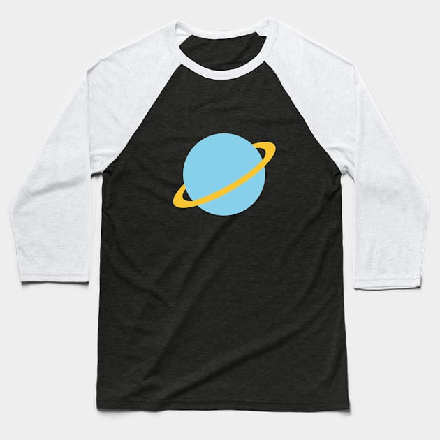 Planet by Lunii Baseball T-Shirt by LuniiTee